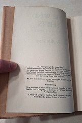The Wind Shifts Alan Sharp 1967 First Edition 1st US American Hardcover DJ Novel