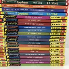 Vintage Goosebumps Books Lot Of 48 R.L. Stine Rare 90s
