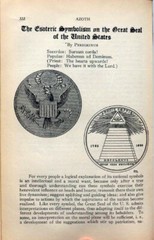 Azoth: The Occult Magazine of America. Near complete run on DVD or USB Drive