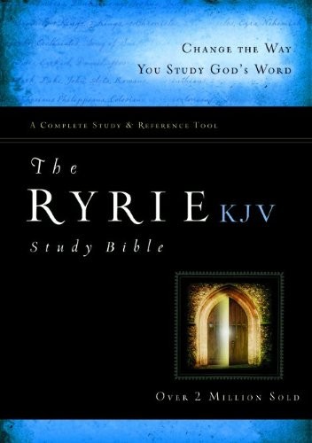 The Ryrie KJV Study Bible Hardcover Red Letter (King James Version)