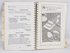 Quad City Times Dessert Cookbook 1984 Sinfully Delicious Spiral Bound 128 Pages