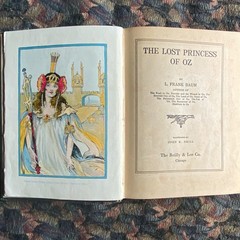 L. Frank Baum The Lost Princess of Oz Oz Series HC Illus Neill Reilly & Lee 1917
