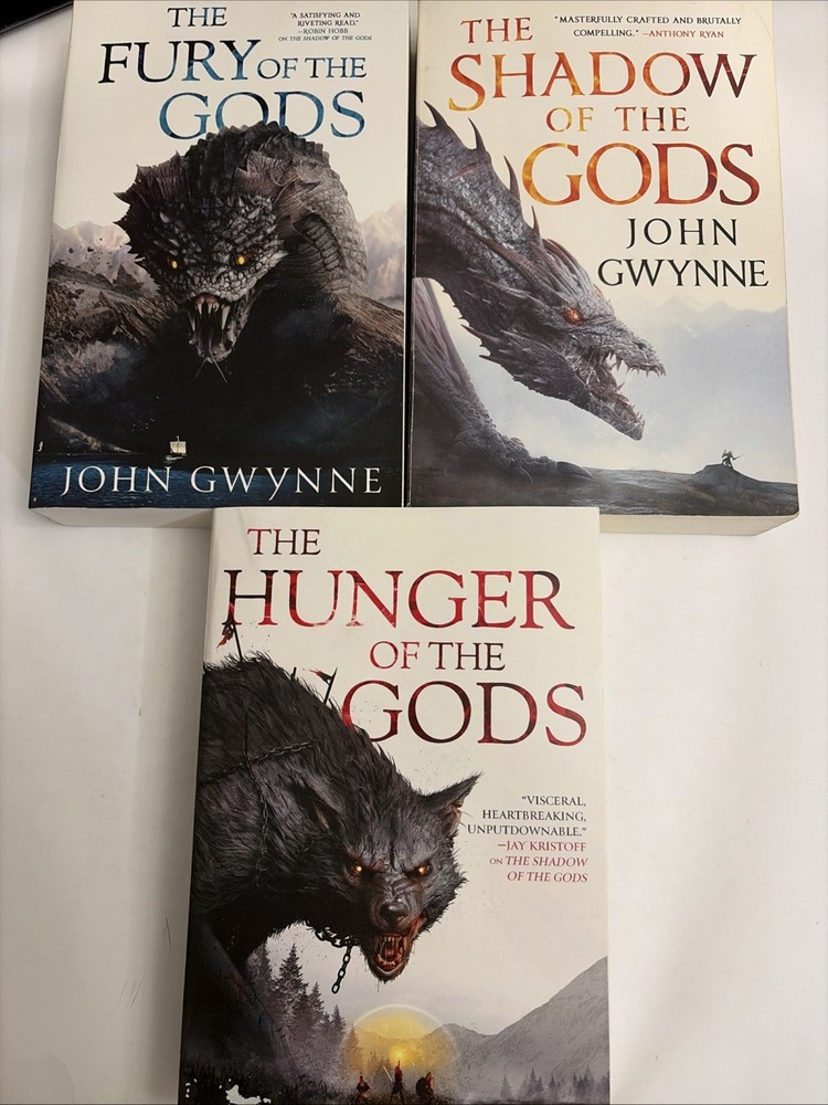 The Bloodsworn Trilogy Shadow/Hunger/Fury of the Gods, Paperback, John Gwynne