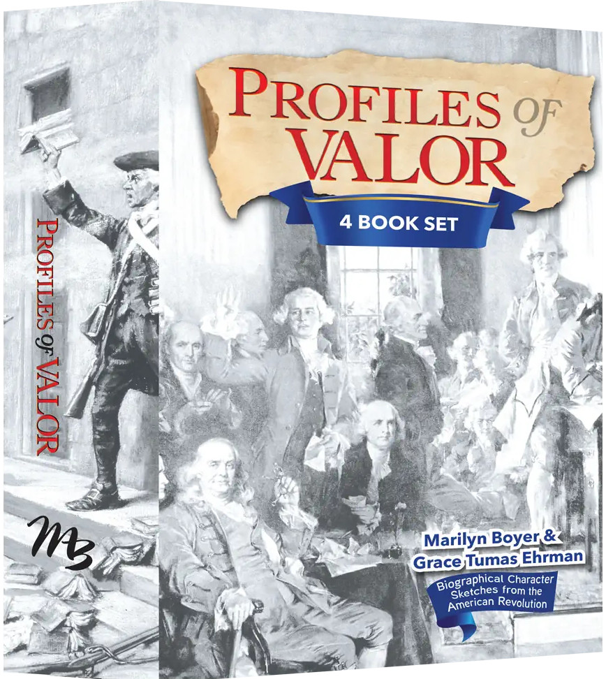 New Master Books PROFILES OF VALOR Series Complete Boxed Set of 4 Homeschool
