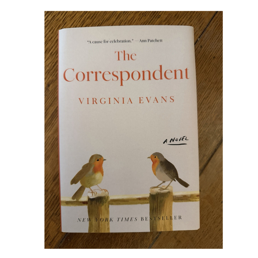 Correspondent: A Novel by Virginia Evans Hardcover Crown 2025 Contemporary