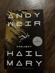 Project Hail Mary Andy Weir SIGNED AUTOGRAPHED 2021 First Edition Hardcover