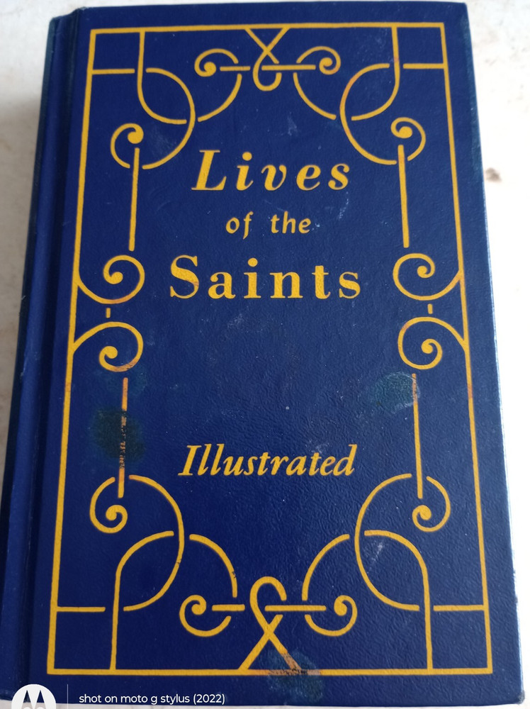 1993 LIVES OF THE SAINTS ILLUSTRATED HUGO HOEVER HC/HARDCOVER BOOK