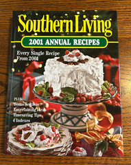 Southern Living 2001 Annual Recipes Hardcover Cook Book Cooking 368 Pages