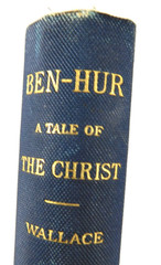 BEN-HUR A Tale of the Christ LEW WALLACE Hardcover 1880 1st edition 560 pages