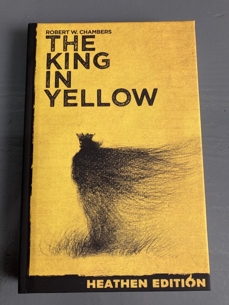 The King in Yellow by Robert W. Chambers (Heathen Edition) HC MISPRINTED MISFIT