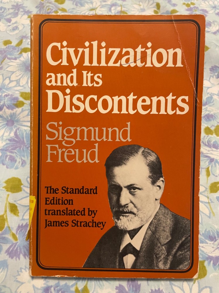 BOOK Civilization and its Discontents SIGMUND FREUD Standard Edition James Strac
