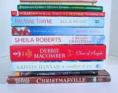 Christmas Holiday Theme Books, Lot of 16, Mixed Genres Fiction Inspiration Plus