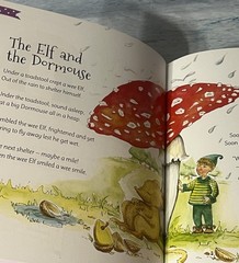 Children’s Poems Book Classic Treasury First Poems 383 Pages HC Flocked Cover
