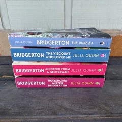 Avon Books Bridgerton Julia Quinn Paperback Romance Fiction Film/TV Adaptation