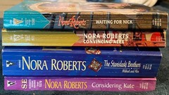 The Stanislaski’s Series by Nora Roberts (Books 2, 4, 5, & 6) Paperback Good