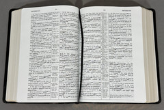 Hebrew Greek Key Word Study Bible KJV Genuine Leather Black AMG Publishers Box