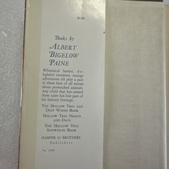 The Hollow Tree and Deep Woods Book, 1938, Illustrated, HC/dj