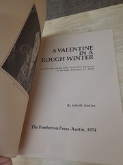 A Valentine In A Rough Winter Sam Houston John H Jenkins