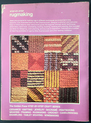 Vtg Step-By-Step Rugmaking How to Latch Hook Wool Braid Rag Loom Punch Needle