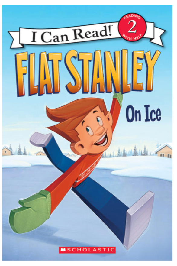 I Can Read Level 2 Ser.: Flat Stanley On Ice by Jeff Brown NEW Paperback Gr 1-2