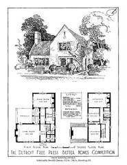 House Design Competitions – Book 11 Drawings – Detroit Free Press -1928