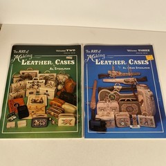 Al Stohlman LEATHERCRAFT Lot of 6 – The Art Of Leather Cases, Hand Sewing, Buck