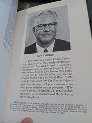 MISSOURI HERITAGE LEW LARKIN 1ST. 1968 SIGNED (PBK) VERY GOOD CONDITION