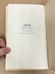 1916 Gitanjali Song Offerings by Rabindranath Tagore hardcover Bolpur Edition