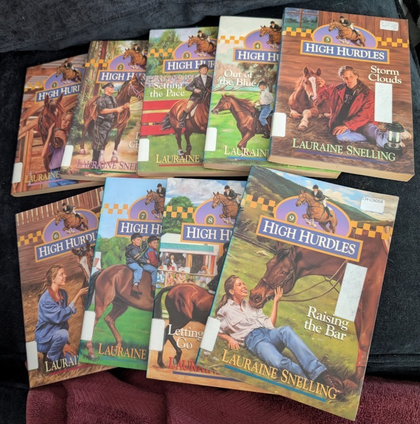 Lauraine Snelling High Hurdles Series Complete Books 1-9 Lot Paperback ExLibrary