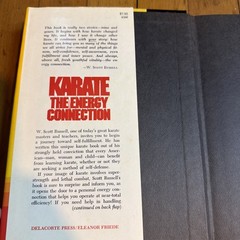 Karate The Energy Connection W. Scott Russell 1977 2nd Print Delacorte Press HC⁠