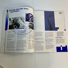 Michelin Aircraft Tire Care & Service Manual Book Rare 88 pages