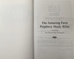 The Holy Bible Prophecy Study Edition NKJV 2008 Thomas Nelson HC