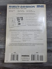 Clymer Service Repair Maintenance Manual M424-2 Harley Davidson FXD Evolution 91