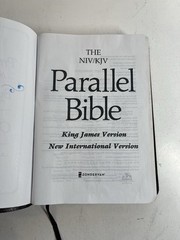 Zondervan 1985 NIV/KJV Parallel Bible Burgundy Bonded Leather (1984 NIV Text)