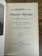Growth of the American Republic 1950~Samuel Morison~LEATHER PRESENTATION COPY
