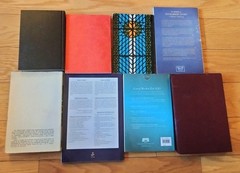 Lot of 8 Religious Texts Good News New Testament Liturgy Hours Spanish/English