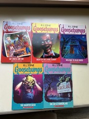 Goosebumps Retro Scream Collection 5-Book Tin Box Set R.L. Stine
