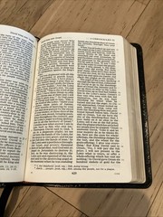 Oxford Cambridge NEB Cameo New English Bible Antique French Morocco Leather 54X
