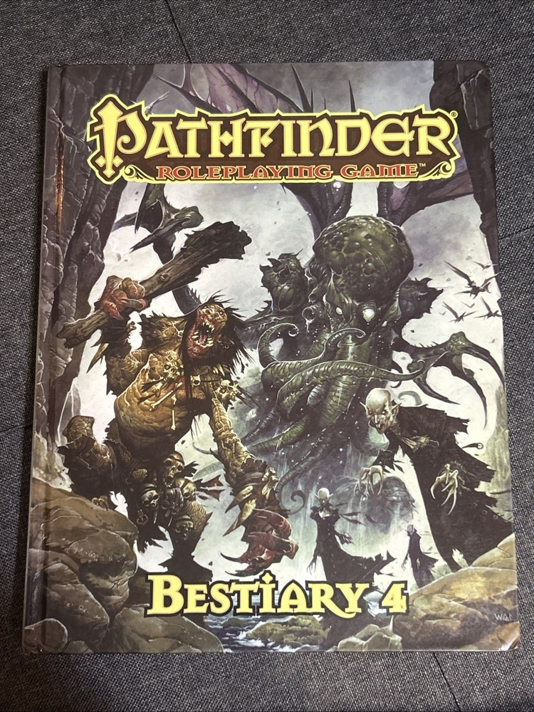 Bestiary 4 by Jason Bulmahn, Jesse Benner, Dennis Baker and Savannah Broadway…