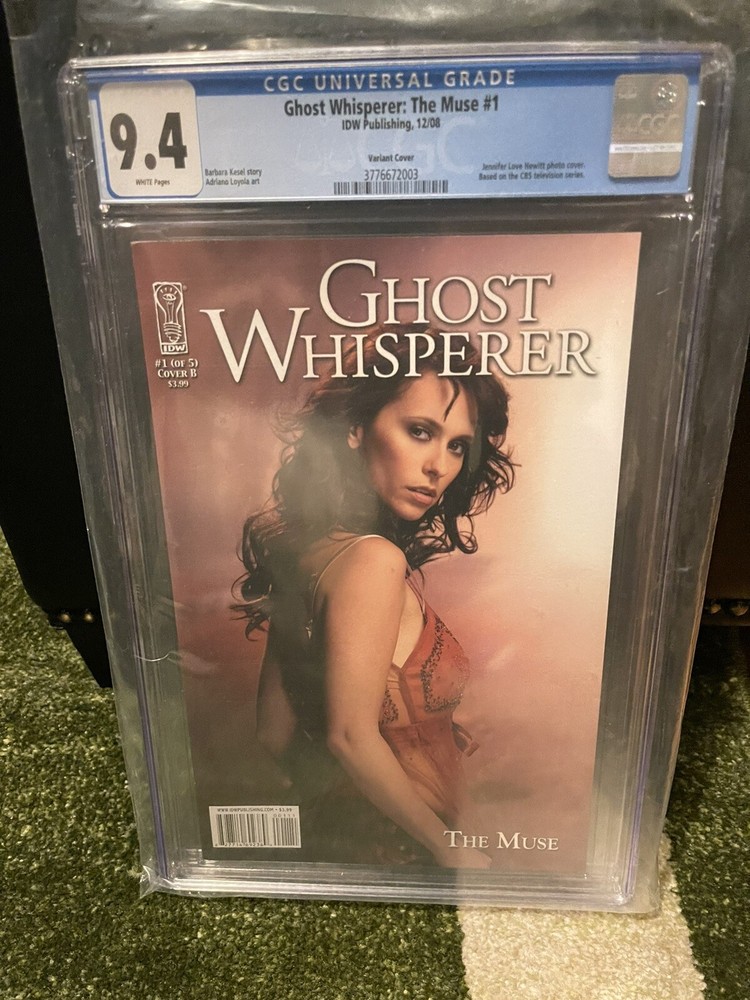 Ghost Whisperer The Muse (2008) #1 – Photo Cover – IDW CGC 9.4 J Love Hewitt