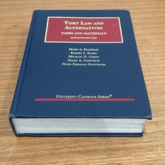 Tort Law and Alternatives Cases and Material 11th Edition ISBN 978-1-64708-489-9