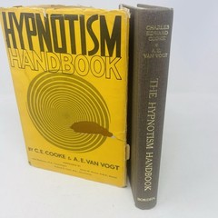 Hypnotism Handbook C.E. Cooke A.E. Van Vogt 1965 HC DJ 2nd Ed 10th Printing