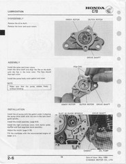 HONDA C70 Shop Manual 1980 Through 1982 1981 – STEEL WIRE BOUND – TOUGH COVERS