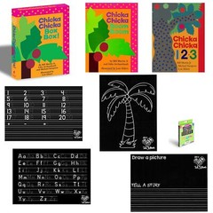 Chicka Chicka Boom Boom Chicka Chicka 1 2 3 Gift Set Alphabet Numbers Activities