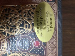 ❤️THE HOLY BIBLE King James Version Gustave Dore illust.SEALED Leather Bound NEW