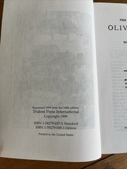 Oliver Twist Charles Dickens Trident Press 1999 HC Deluxe Edition Reprinted 1884
