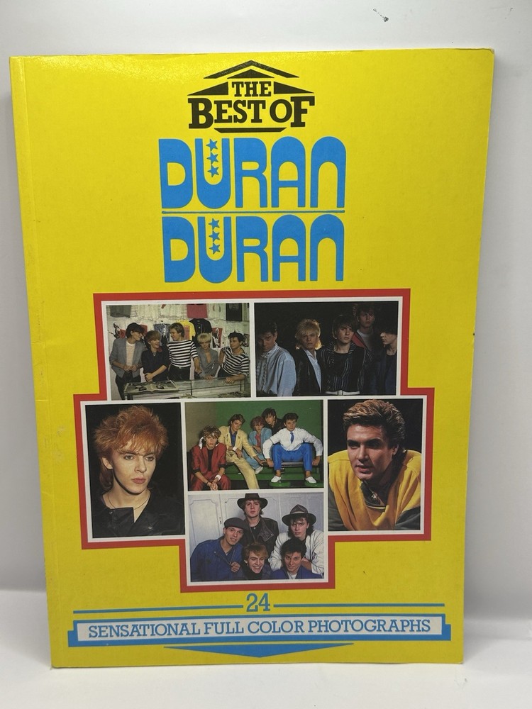 The Best Of Duran Duran Photograph Book 1984 Multimedia Pub. UK Gallery Books US