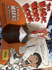 Vintage 1973 The Magic Word Book Pop-Up Electric Company Random House CTW