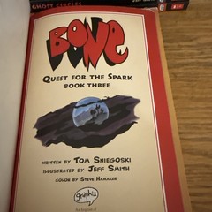 Lot 8 Jeff Smith Volumes 2-8 Bone Comic Series Graphix Scholastic Books Graphic+