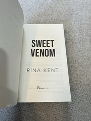 Sweet Venom Rina Kent Target Exclusive Edition Sprayed Edge Signed Bookplate